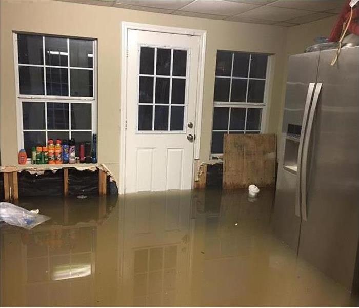 Flooded home